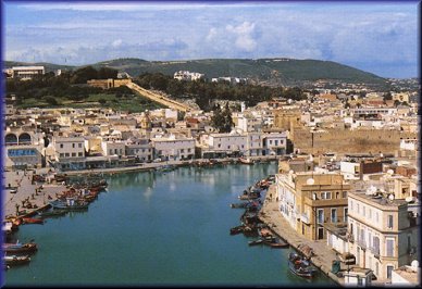 Le vieux port de Bizerte.